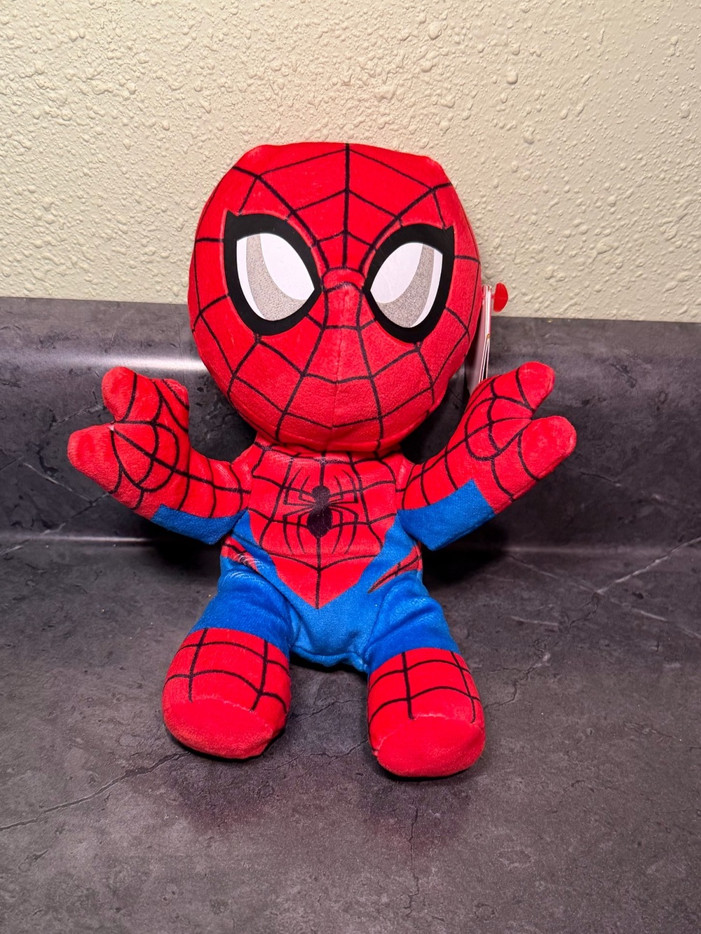 TY Marvel Spider-Man Plush. Beanie Baby Babies Avengers 6" inches